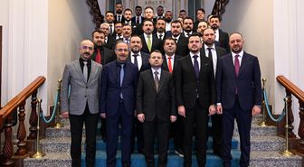 Bakan Gürlek, Nevşehirli iş adamlarıyla görüştü