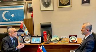 Cumhurbaşkanı Başdanışmanı Topçu, Ukrayna Büyükelçisi Celal ile görüştü