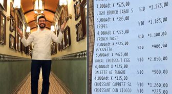Danilo Zanna’nın restoran fiyatları tartışma yarattı! Menüdeki rakamlar ikiye böldü