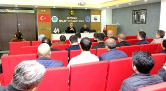 Erzincan'da dayanıklı tüketim malları sektörüne yönelik istişare toplantısı