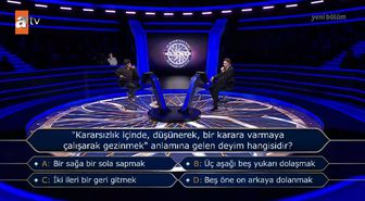 'Kararsızlık içinde, düşünerek, bir karara varmaya çalışarak gezinmek' anlamına gelen deyim hangisidir?