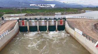 Karasu Regülatörü ve Derivasyon Kanalı açıldı; 585 bin dekar arazi sulanacak