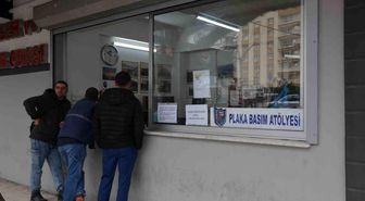 Manisa'da 22 günde 7 bin 500 plaka değişti