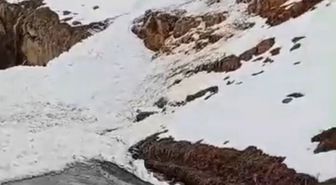 Şırnak'ta çığ düşen kara yolu ulaşıma kapandı