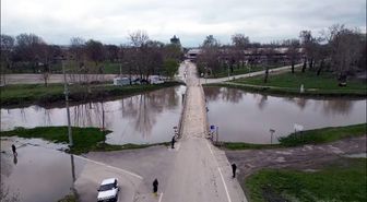 Edirne'de debisi artan Tunca Nehri'nde 'turuncu' alarm verildi