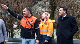 Ovacık yolunda tehlikeli virajlar genişletiliyor