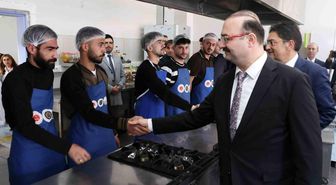 Denetimli serbestlik kapsamındaki 16 katılımcı, Atatürk Üniversitesinde Gastronomi ve mutfak sanatları eğitimi alacak