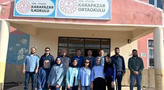 Diyadin'de maviyle yükselen farkındalık