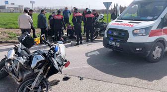 Kahramanmaraş'ta ehliyetsiz sürücü polislere çarptı: 2 polis yaralı