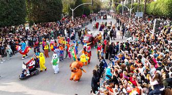 Portakal Çiçeği Karnavalı'nda renkli kortej