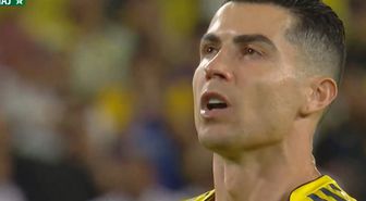 Yok artık Ronaldo! Penaltı öncesi söylediği kelime olay oldu