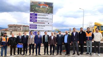 AK Parti heyeti Karabük'te eğitim ve yurt yatırımlarını inceledi