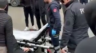 Esenyurt'ta trafik tartışmasında üzerine otomobil sürdüğü motokuryeyi yaraladı