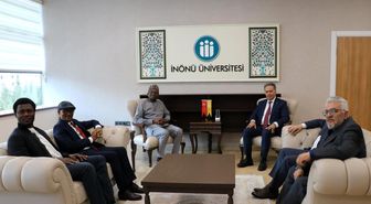 Gana Büyükelçisi'nden İnönü Üniversitesi'ne ziyaret