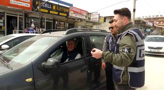 Hatay'da polis ekipleri hatalı park konusunda sürücüleri uyardı