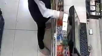 Kasiyeri farklı yöne yönlendirip, kasada bulunan eriği çaldı