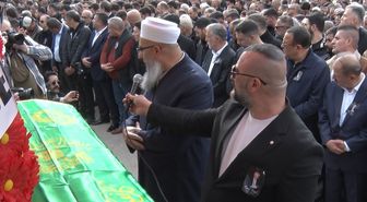 'Kürt Ahmet' lakaplı Ahmet Turgut son yolculuğuna uğurlandı