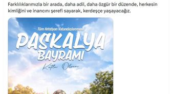 Özgür Özel'den Hristiyan dini liderlere 'Paskalya' tebriği