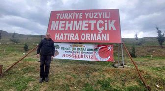 Samsun'da Şehitler İçin Hatıra Ormanı Fidan Dikme Töreni