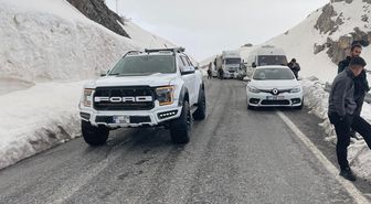 Şırnak kara yolu çığ nedeniyle kapandı