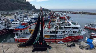 Trabzon'da balıkçılar 'paydos' dedi