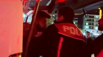Aksaray'da 'evimi bastı' kavgası polisin müdahalesiyle son buldu