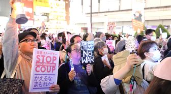 Albüm: Japonya'da Hükümetin Silah İhracatını Kolaylaştırma Planı Protesto Edildi