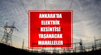 Ankara elektrik kesintisi! 7-8-9 Nisan Ankara'da elektrik kesintisi ne zaman bitecek, elektrikler ne zaman gelecek?