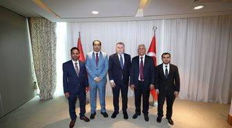 Bakan Bak'tan Antalya'da yoğun spor diplomasisi
