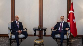 Bakan Fidan, ABD Büyükelçisi Barrack'ı kabul etti