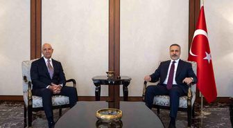 Bakan Fidan ABD'nin Suriye Özel Temsilcisi Barrack'ı kabul etti