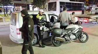 Edirne'de asayiş ve trafik uygulaması