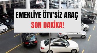 Emekliye ÖTV'siz araç listesi: Hangi modeller ÖTV'den muaf olacak? Emekliye ÖTV'siz araç Meclis'ten geçti mi, kimler alabilir?