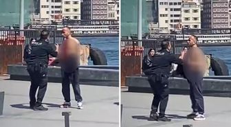 Fatih’te büfeden aldığı döner bıçağıyla kendisini yaraladı