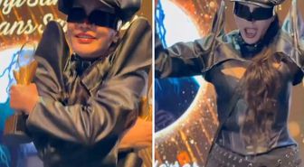 Hande Yener ödülü alır almaz kırdı