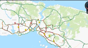 İstanbul'da Haftanın İlk Günü Trafik Yoğunluğu Yüzde 69'a Ulaştı