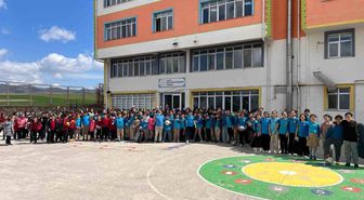 Kırşehir'de öğrenciler Gazze için bağışta bulundu