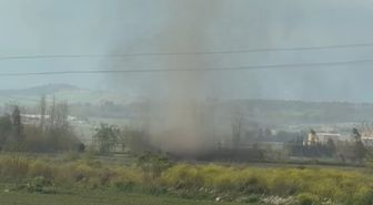 Osmaniye'de sağanak ve dolu yağışı; cadde ve sokaklar beyaza büründü