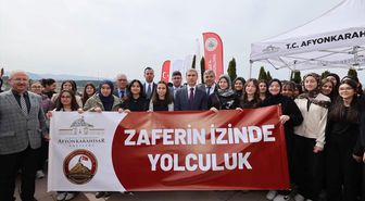 Afyonkarahisar'da 'Zaferin İzinde Yolculuk' projesi başladı