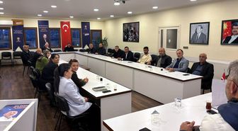 AK Parti Beypazarı İlçe Başkanlığı toplantıları sürüyor