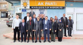 AK Parti Eskişehir Milletvekili Dönmez'den Mihalıççık ilçesine ziyaret