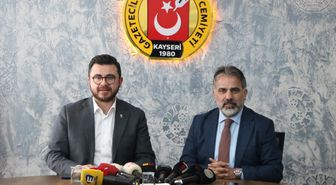 AK Parti İl Başkanı Okandan, Kayseri Gazeteciler Cemiyeti'ni ziyaret etti
