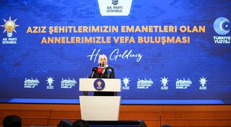 AK Parti İstanbul İl Başkanlığı'nda şehit anneleri için Anneler Günü programı düzenlendi