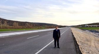 AK Parti'li Dönmez, Eskişehir-Seyitgazi kara yolunda yürütülen çalışmaları inceledi