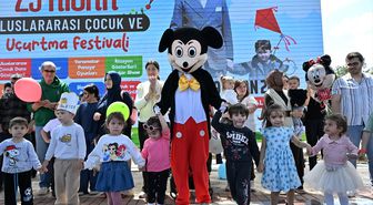 Antalya'da "Çocuk ve Uçurtma Festivali" düzenlendi