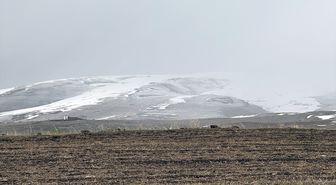 Ardahan'ın yüksek kesimlerinde kar etkili oldu