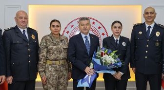 Artvin Emniyet Müdürlüğü'nden Vali Ergün'e ziyaret