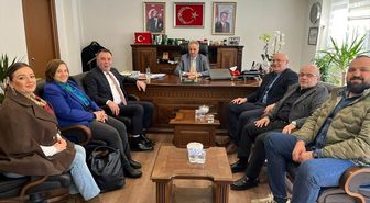 Artvin TSO'dan İl Özel İdaresi Genel Sekreteri Boz'a ziyaret