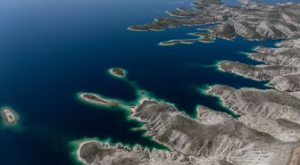 Atatürk Barajı'nda baharla birlikte kartpostallık görüntüler oluştu