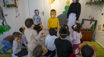 Atıl sınıftan dönüştürülen "Masal Odası" çocukların hayal dünyasına dokunuyor